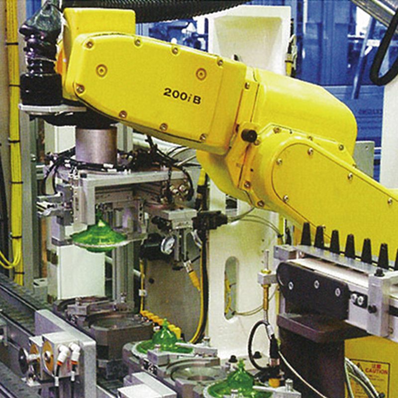 在線視覺檢測機(jī)器人單元